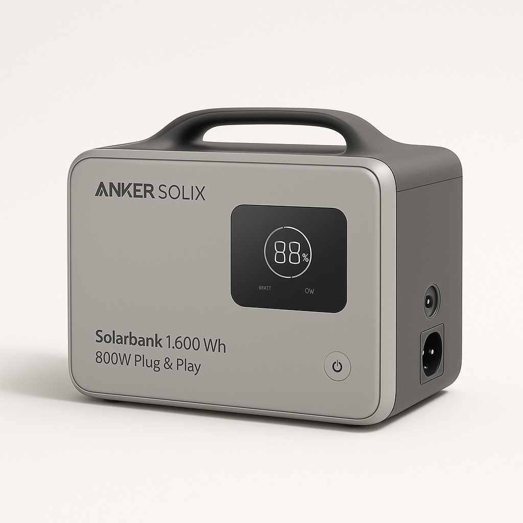 Anker SOLIX Solarbank 1.600 Wh 800W Plug & Play