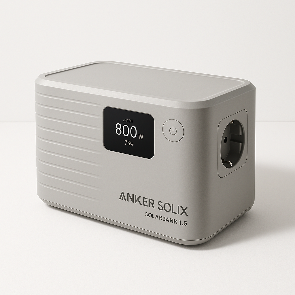 Anker SOLIX Solarbank 1.600 Wh 800W Plug & Play