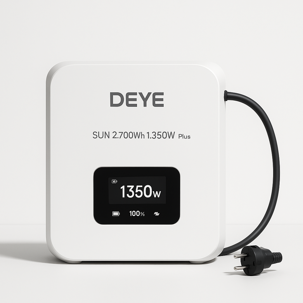 Deye SUN 2.700 Wh 1.350W Plus