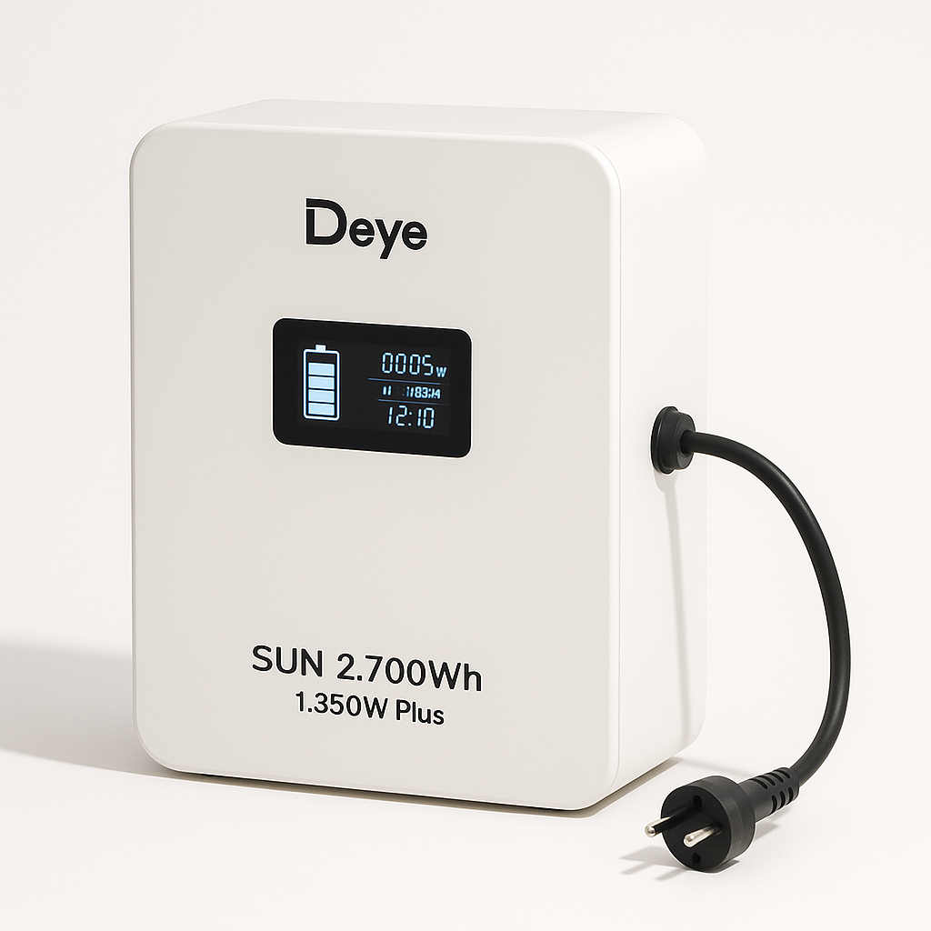 Deye SUN 2.700 Wh 1.350W Plus