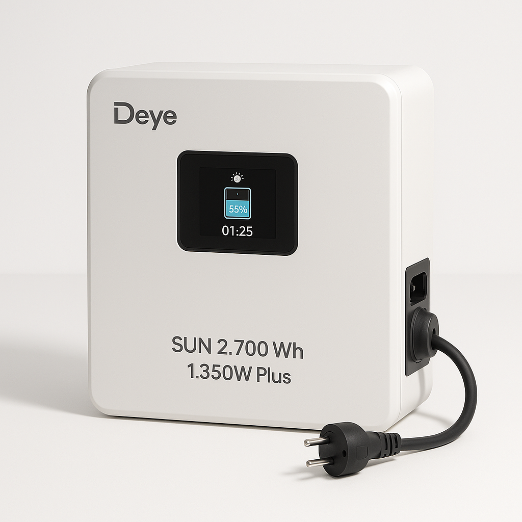 Deye SUN 2.700 Wh 1.350W Plus