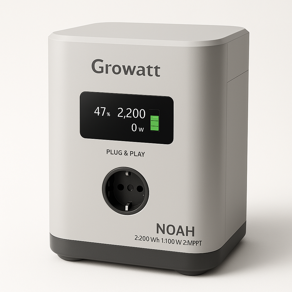 Growatt NOAH 2.200 Wh 1.100W 2-MPPT