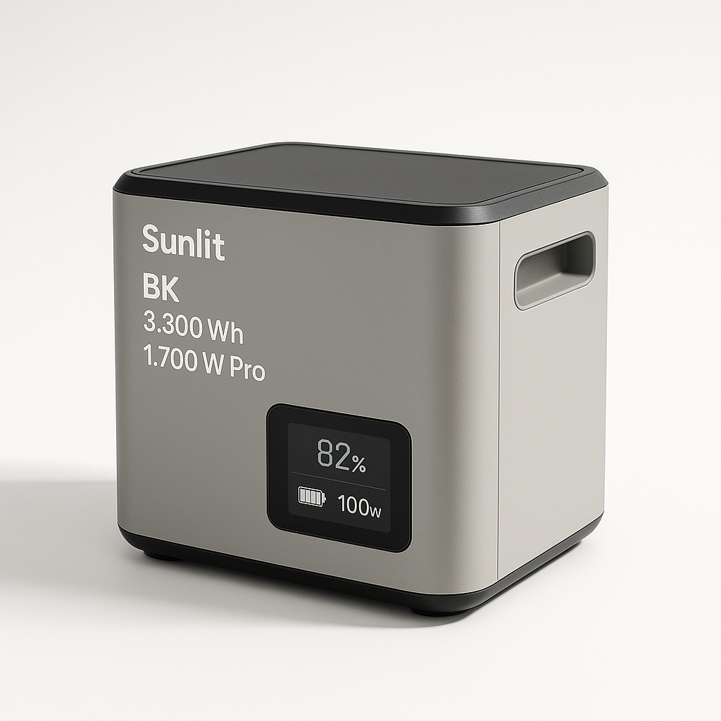 Sunlit BK 3.300 Wh 1.700W Pro