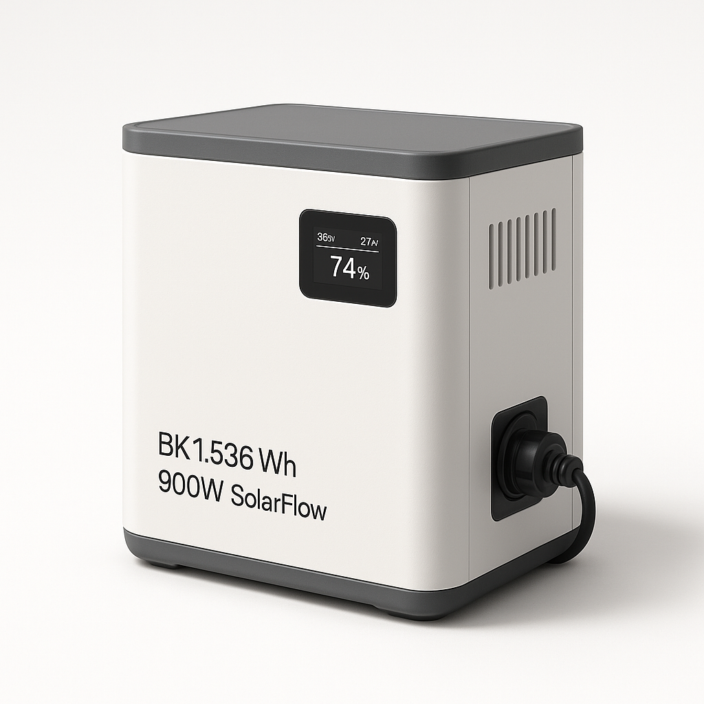 Sunlit BK 1.536 Wh 900W SolarFlow