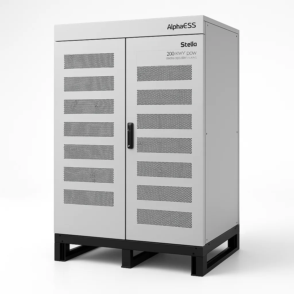 AlphaESS Stella 200 kWh 100 kW Fast Response