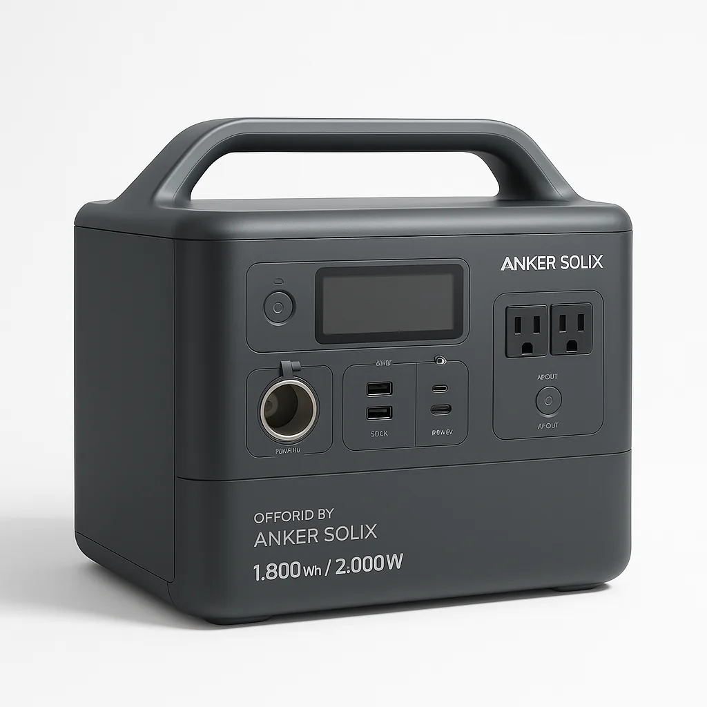 Anker SOLIX F 1.800 Wh / 2.000W Offgrid