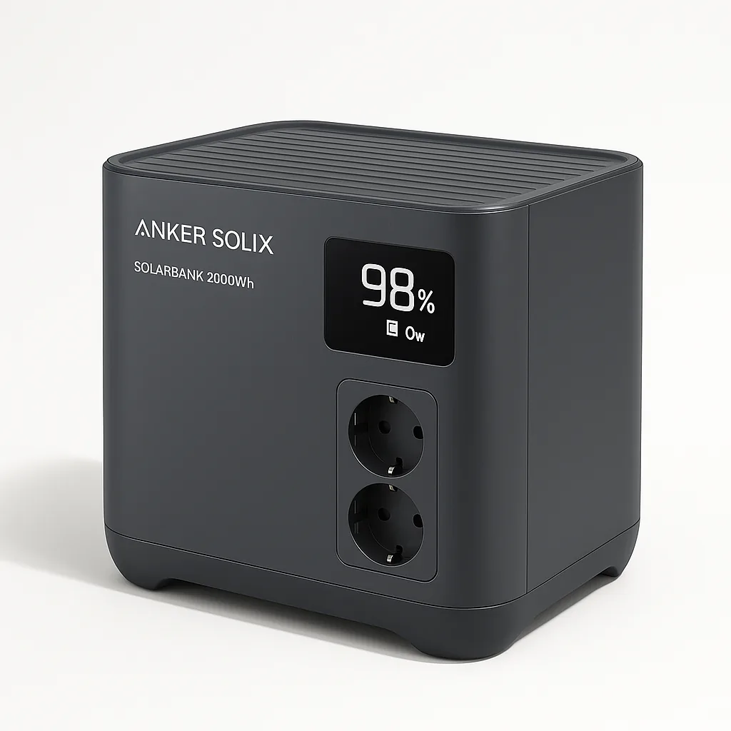 Anker SOLIX Solarbank 2.500 Wh 1.000W Nulleinspeisung