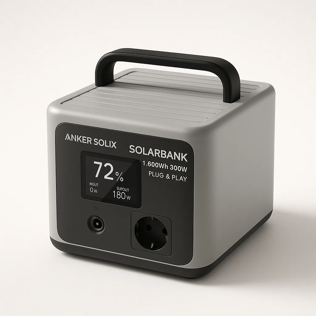 Anker SOLIX Solarbank 1.600 Wh 800W Plug & Play