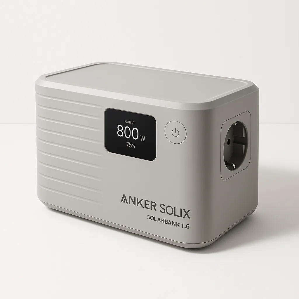 Anker SOLIX Solarbank 1.600 Wh 800W Plug & Play