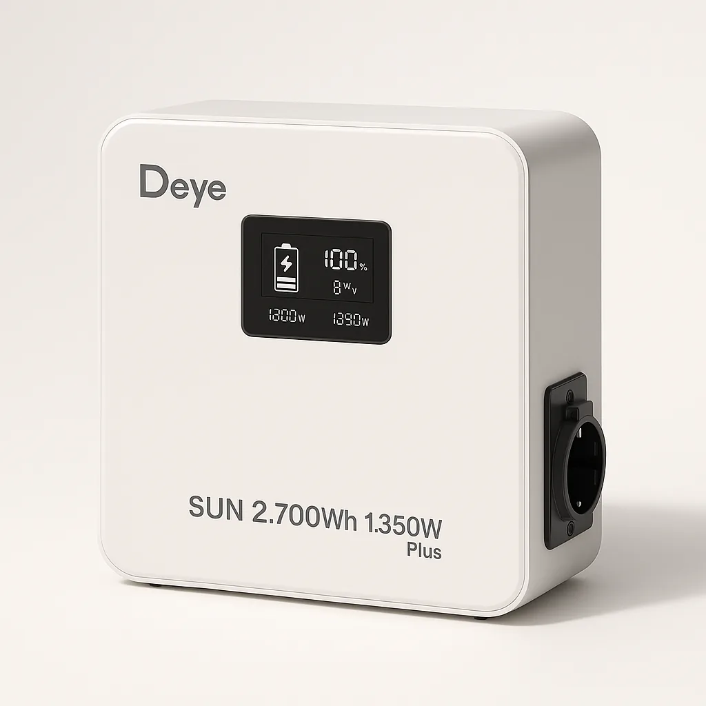 Deye SUN 2.700 Wh 1.350W Plus