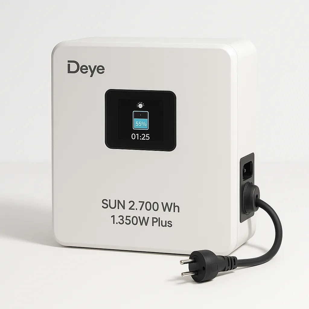 Deye SUN 2.700 Wh 1.350W Plus