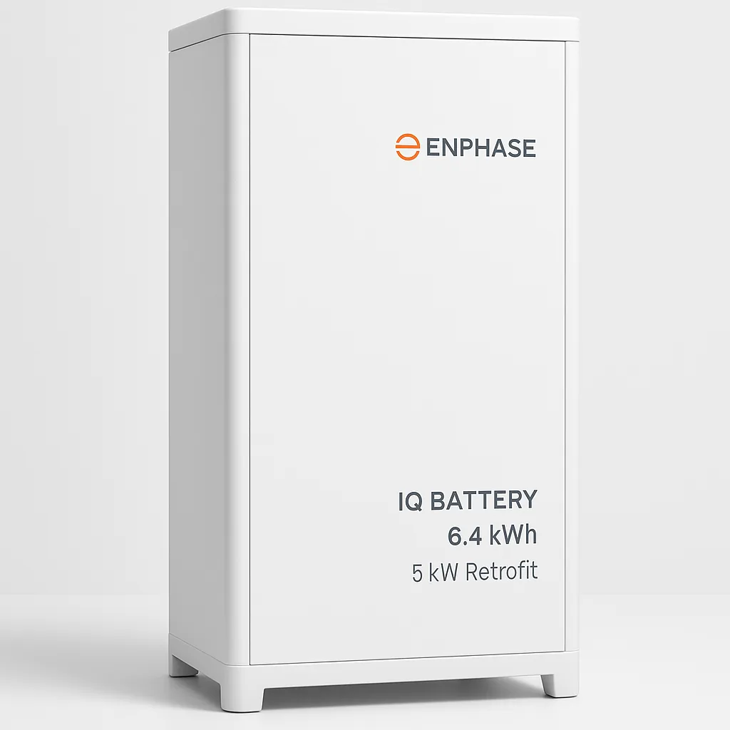 Enphase IQ Battery 6.4 kWh 5 kW Retrofit