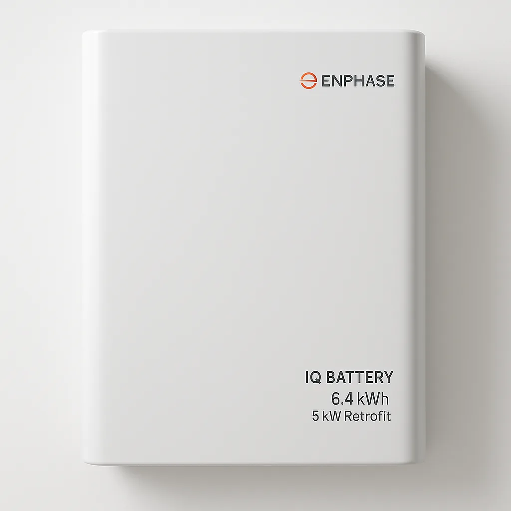 Enphase IQ Battery 6.4 kWh 5 kW Retrofit