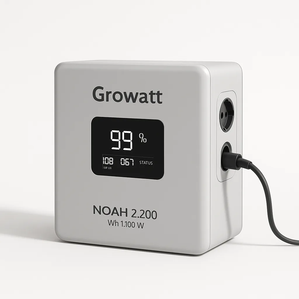 Growatt NOAH 2.200 Wh 1.100W 2-MPPT