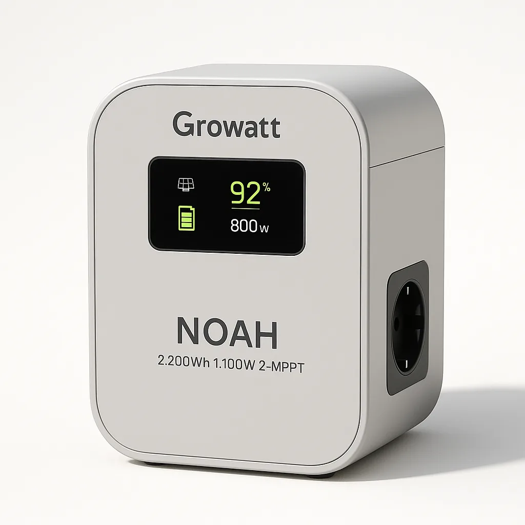 Growatt NOAH 2.200 Wh 1.100W 2-MPPT