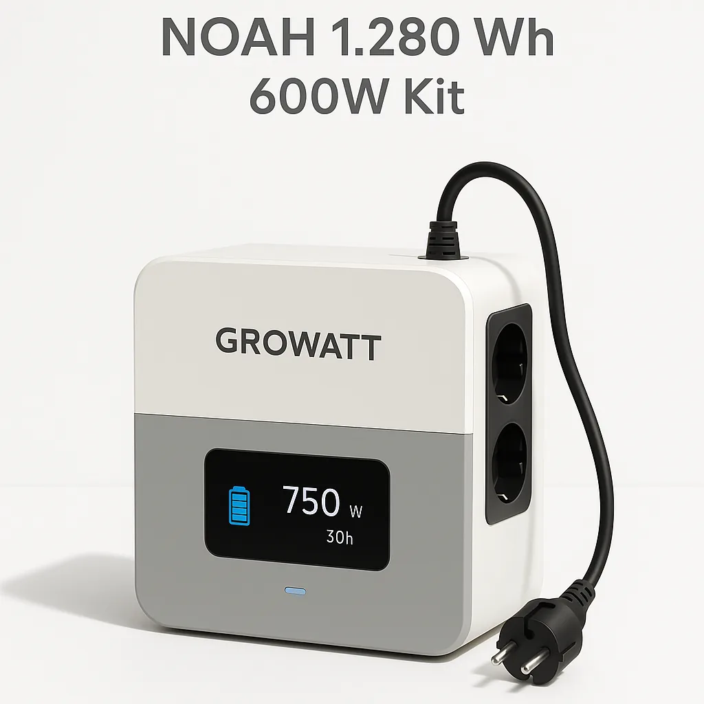 Growatt NOAH 1.280 Wh 600W Kit