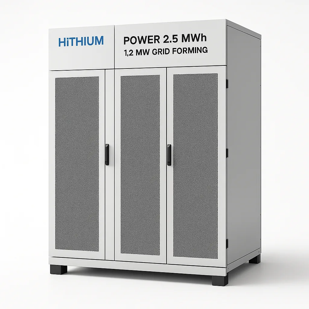 HiTHIUM ∞Power 2.5 MWh 1.2 MW Grid Forming