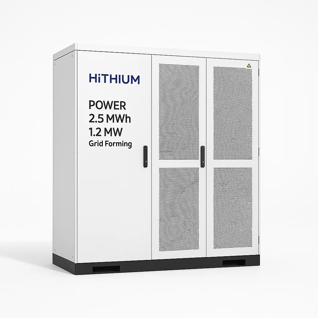 HiTHIUM ∞Power 2.5 MWh 1.2 MW Grid Forming