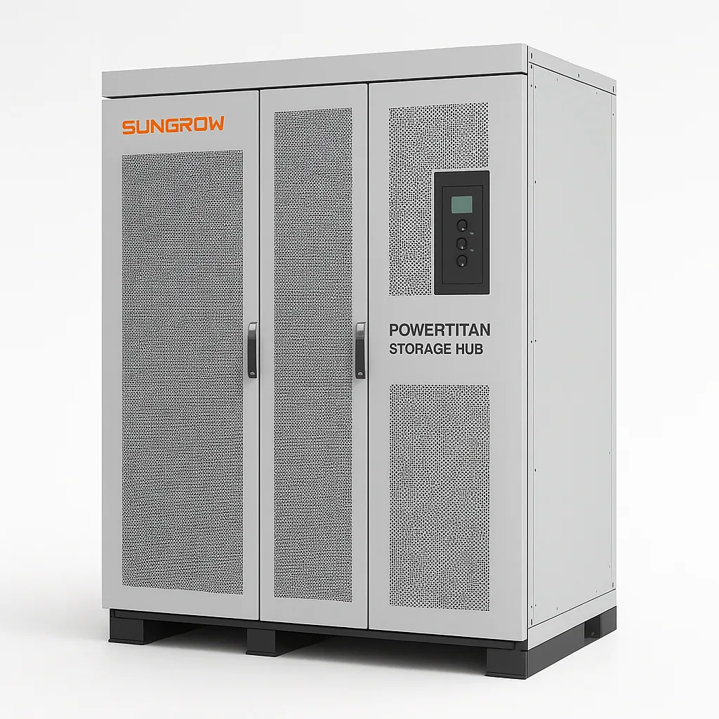 Sungrow PowerTitan 4 MWh 2 MW Storage Hub