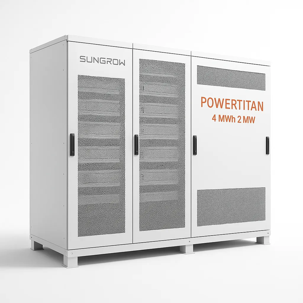 Sungrow PowerTitan 4 MWh 2 MW Storage Hub