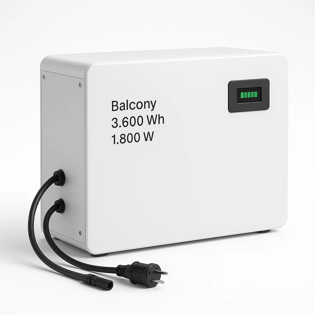 TSUN Balcony 3.600 Wh 1.800W Balcony