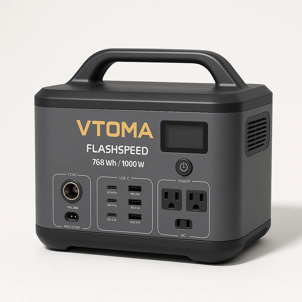 VTOMAN FlashSpeed 768 Wh / 1.000W Travel