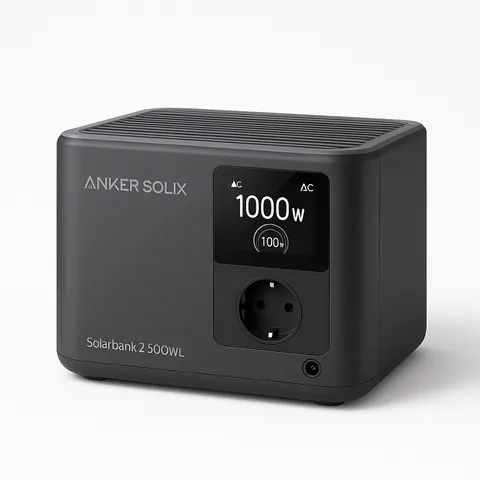 Anker SOLIX Solarbank 2.500 Wh 1.000W Nulleinspeisung