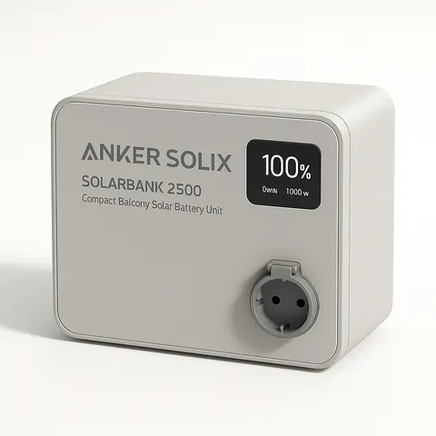 Anker SOLIX Solarbank 2.500 Wh 1.000W Nulleinspeisung
