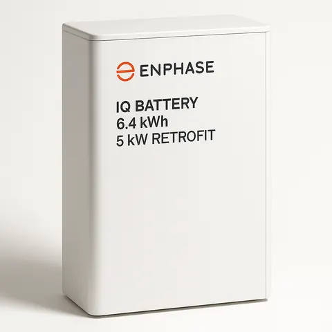 Enphase IQ Battery 6.4 kWh 5 kW Retrofit