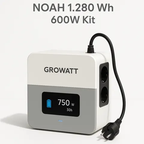 Growatt NOAH 1.280 Wh 600W Kit